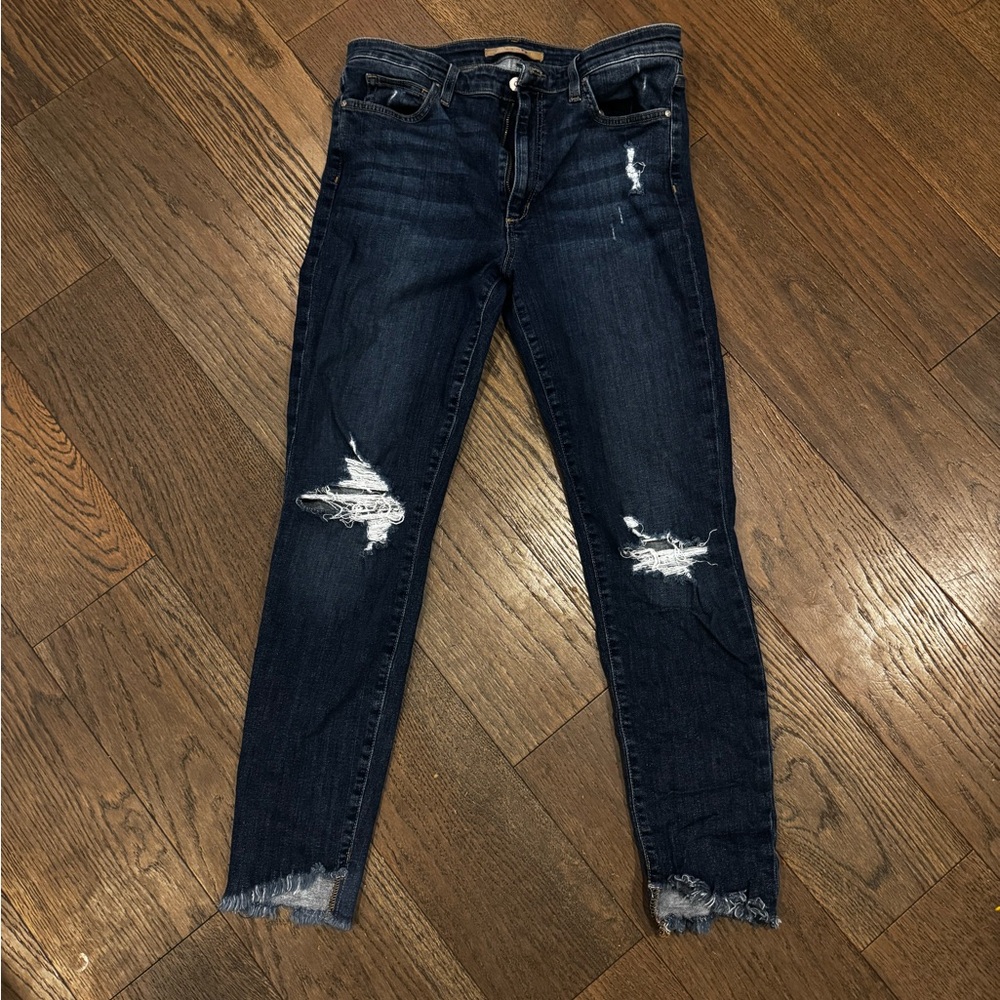 Joe’s Jeans Distressed Cutoff Dark Blue Women's Jeans